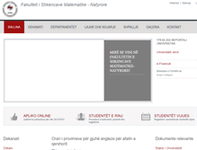 Tablet Screenshot of fshmn.uni-pr.edu